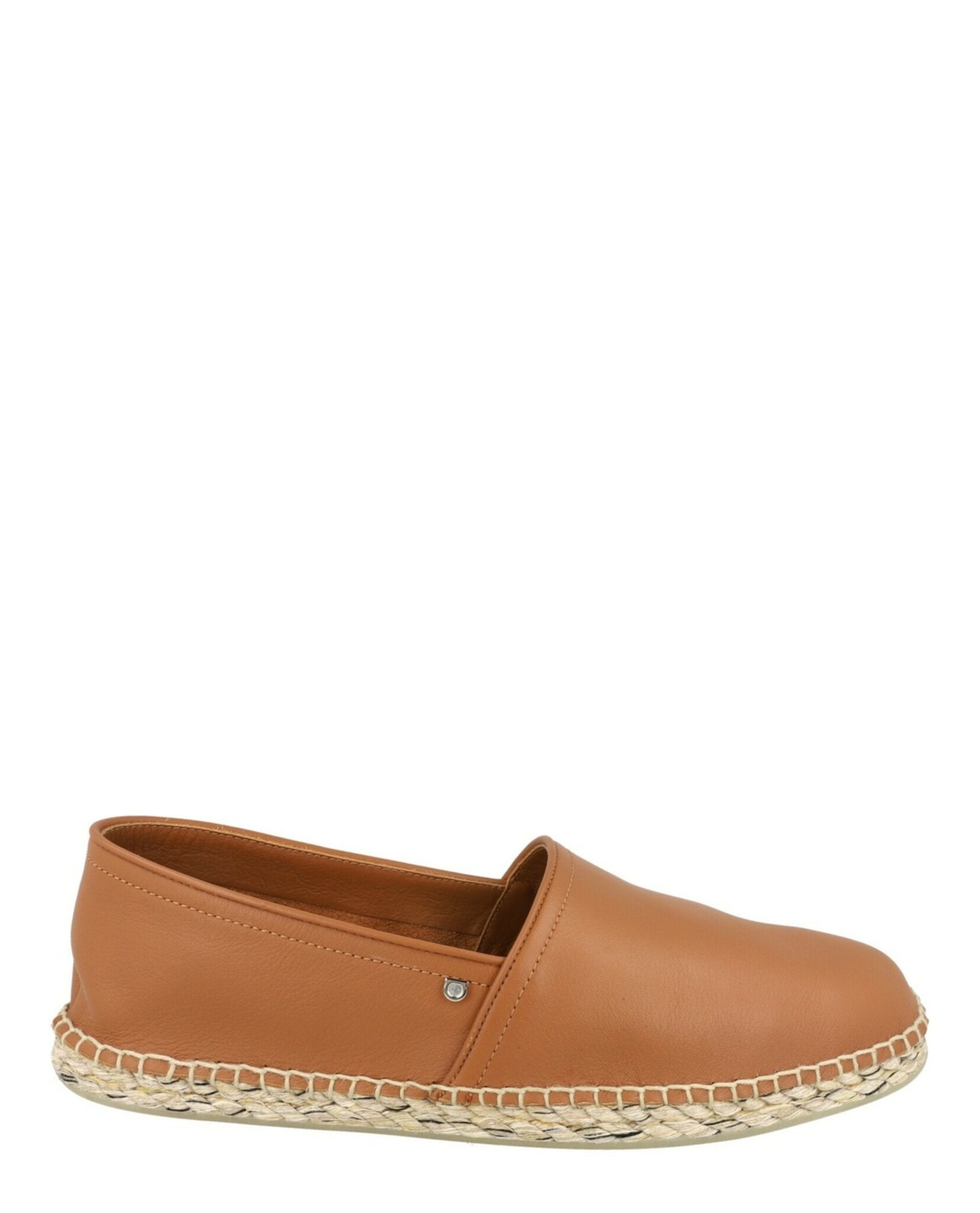 Ferragamo Mens Lamar Leather Espadrilles