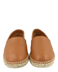 Ferragamo Mens Lamar Leather Espadrilles