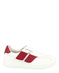 Ferragamo Mens Lima Gancini Low-Top Sneakers