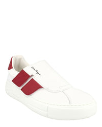 Ferragamo Mens Lima Gancini Low-Top Sneakers