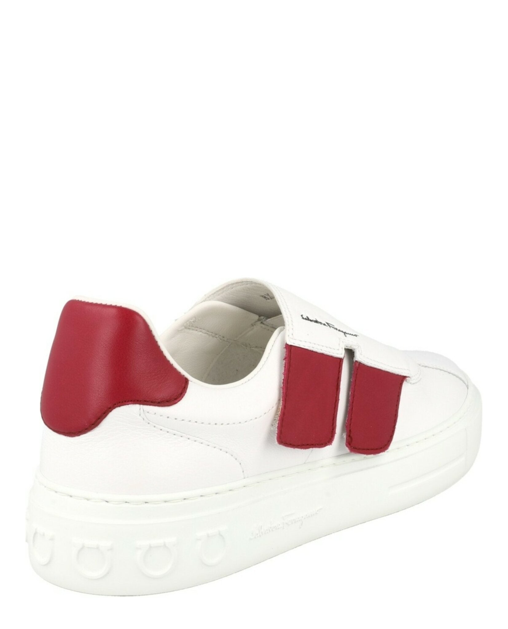 Ferragamo Mens Lima Gancini Low-Top Sneakers