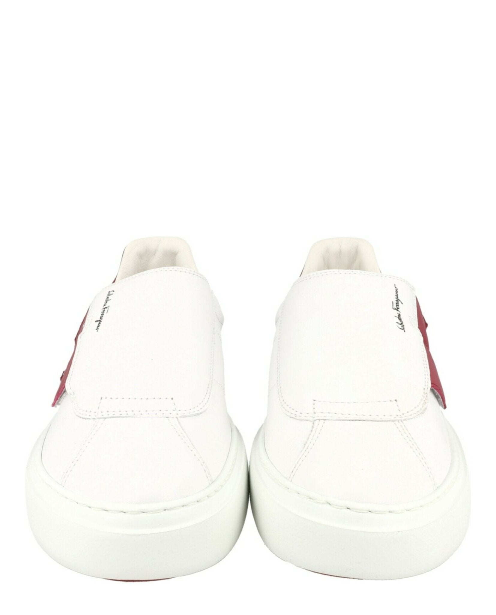 Ferragamo Mens Lima Gancini Low-Top Sneakers