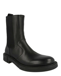 Ferragamo Mens Loreno Leather Chelsea Boots