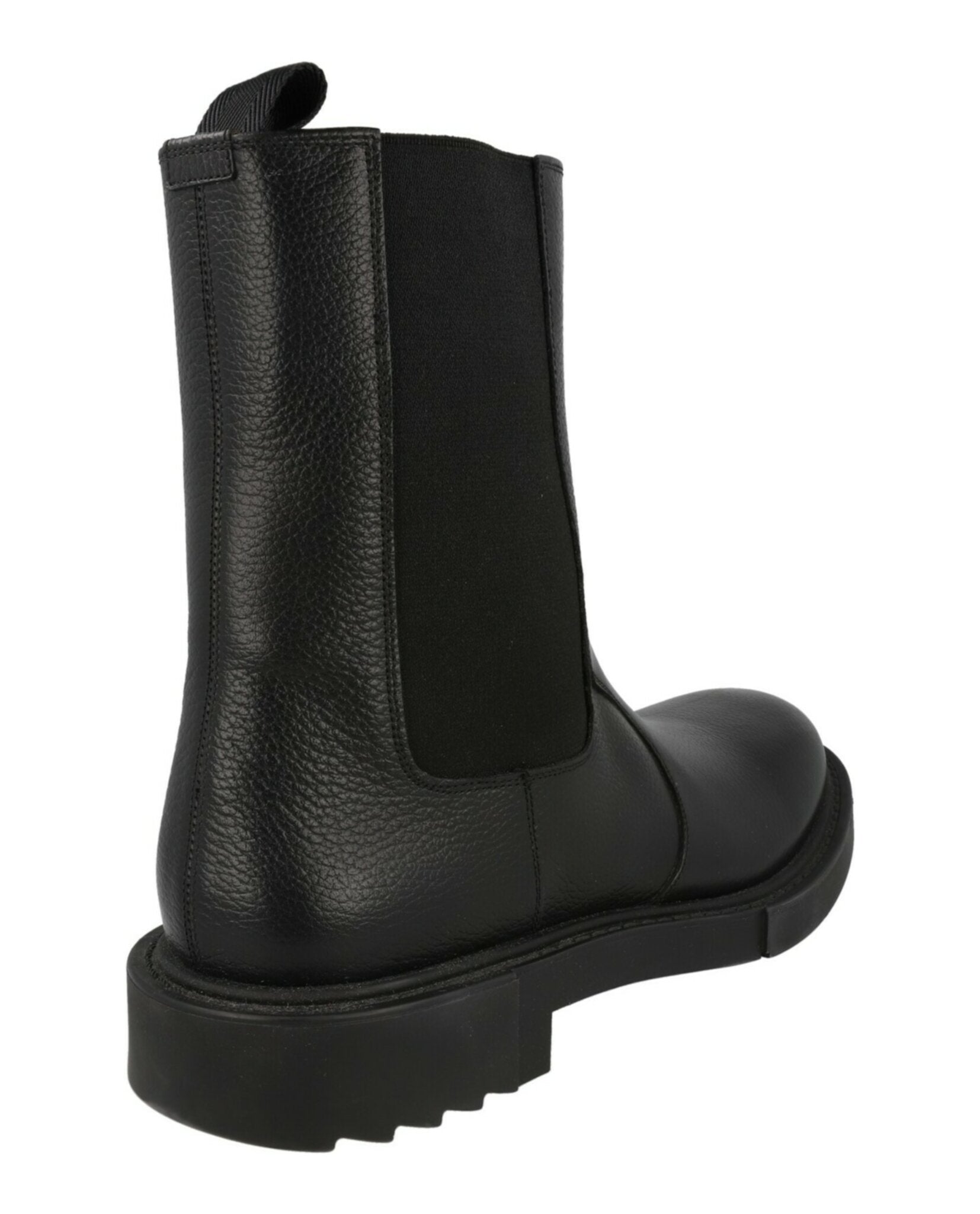 Ferragamo Mens Loreno Leather Chelsea Boots