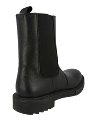 Ferragamo Mens Loreno Leather Chelsea Boots