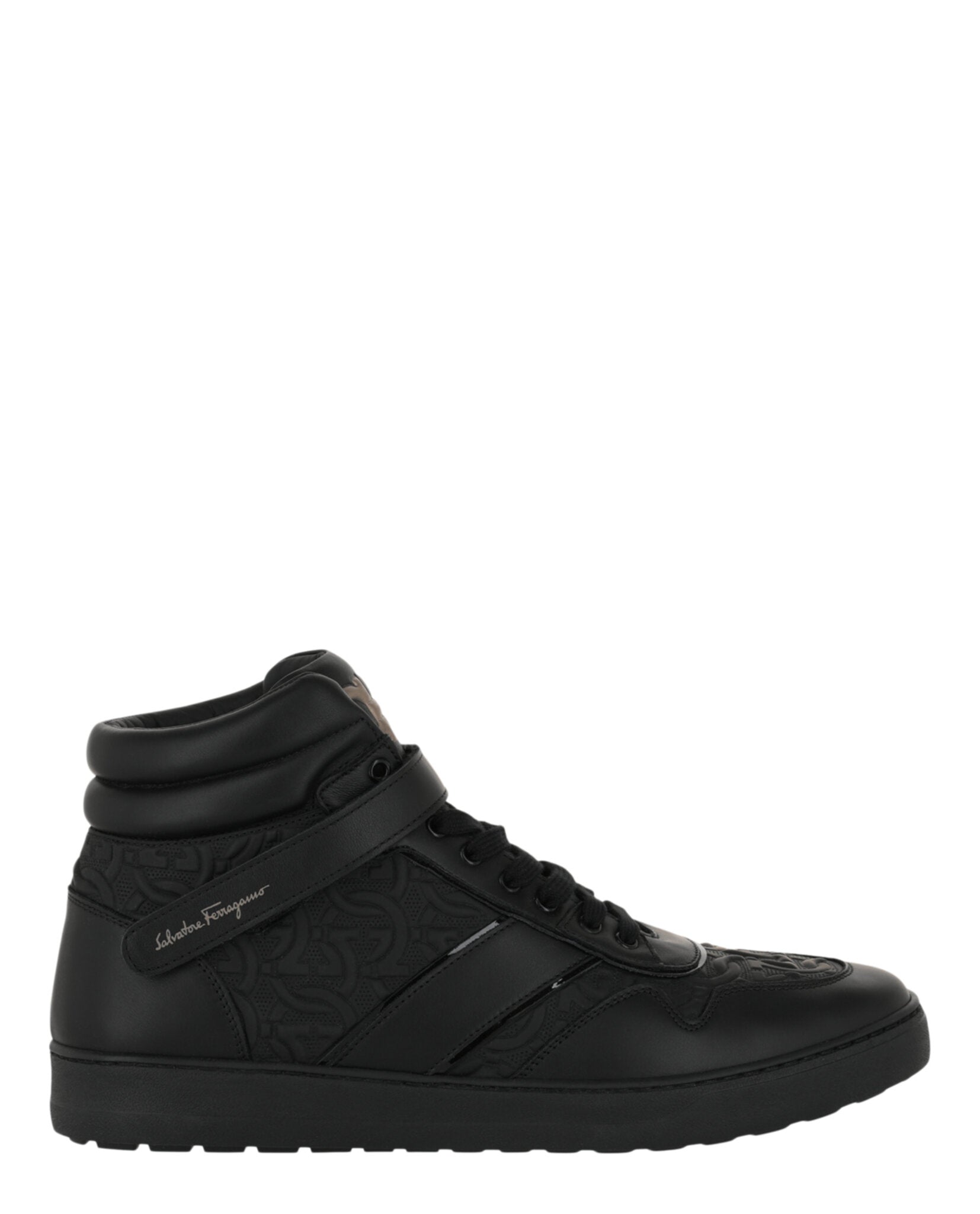 Ferragamo Mens Noe High-Top Sneakers