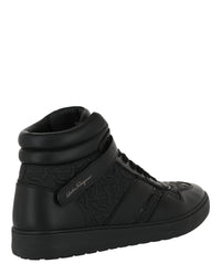 Ferragamo Mens Noe High-Top Sneakers
