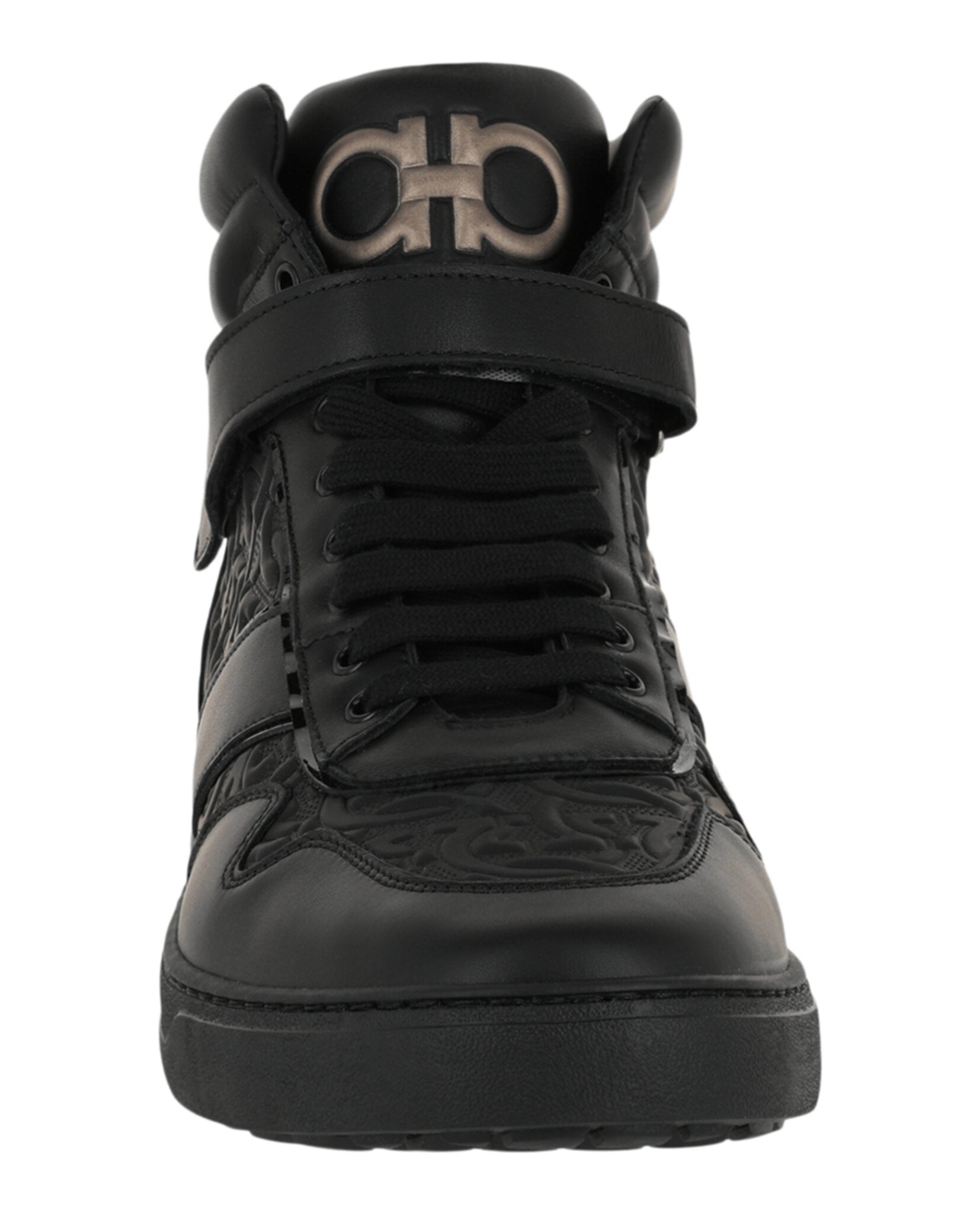 Ferragamo Mens Noe High-Top Sneakers