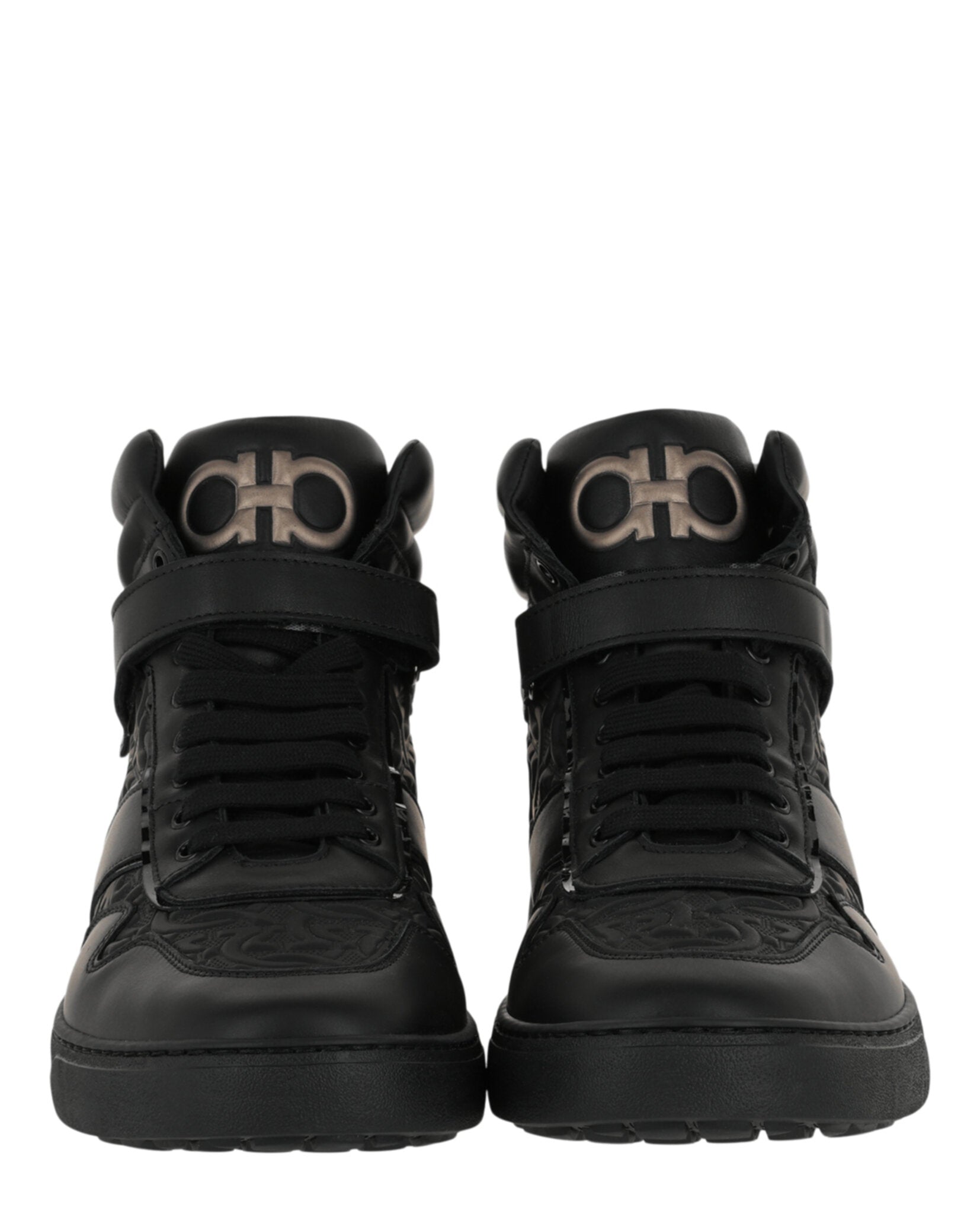 Ferragamo Mens Noe High-Top Sneakers