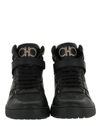 Ferragamo Mens Noe High-Top Sneakers