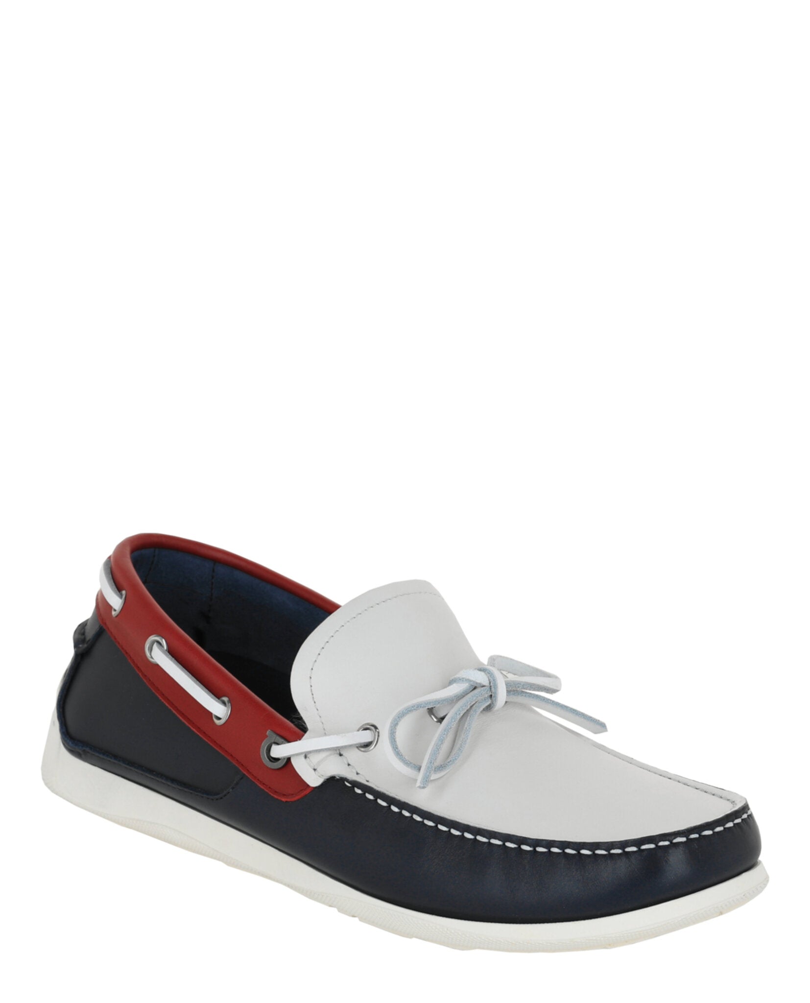Ferragamo Mens Marlin Boat Shoes