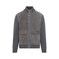 Brunello Cucinelli Padded Leatherjacket Men