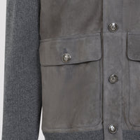 Brunello Cucinelli Padded Leatherjacket Men