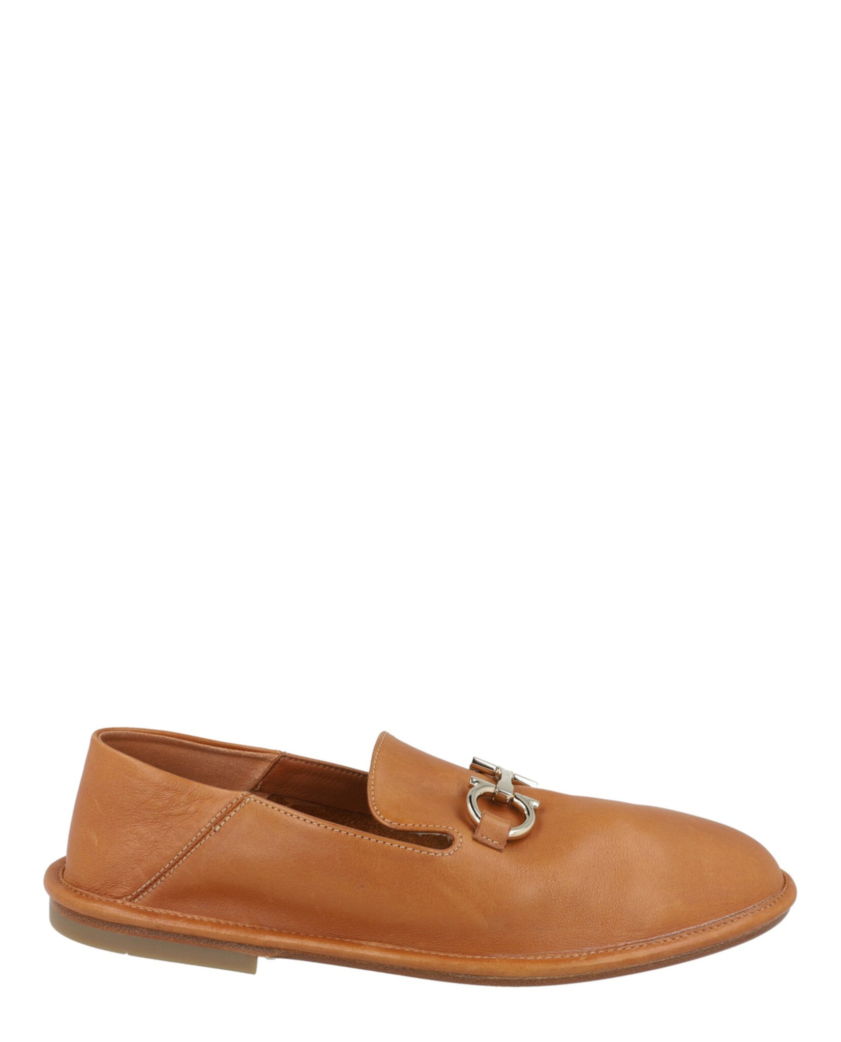 Ferragamo Mens Alete Leather Loafers