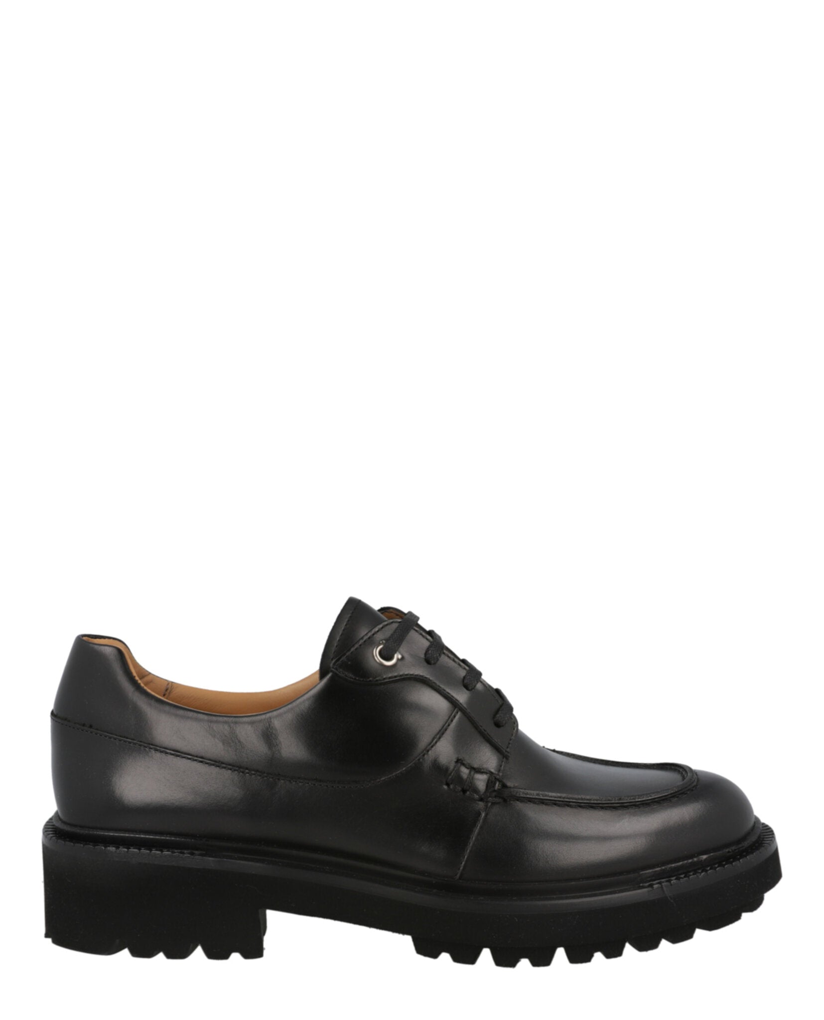 Ferragamo Mens Gorin Lace-Up Derby Shoes