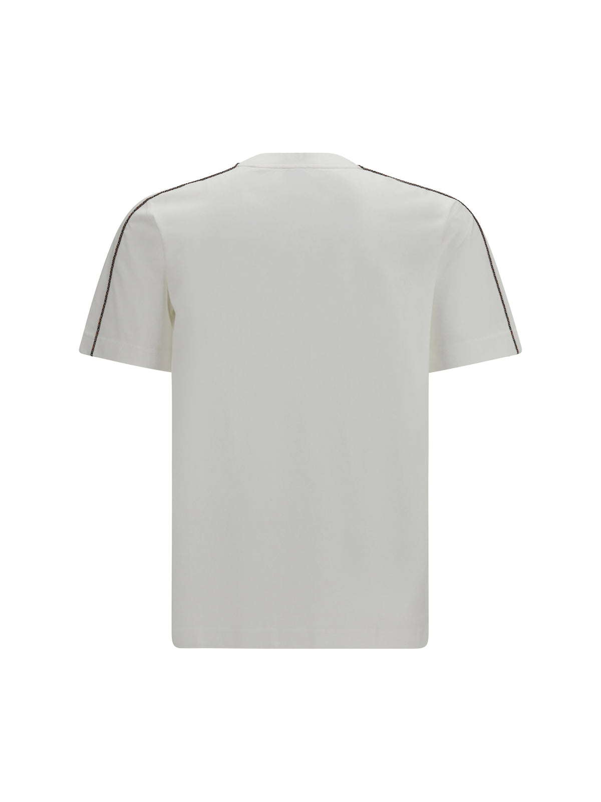 BURBERRY Burberry Men Cotton T-Shirt With Embroidered Logo