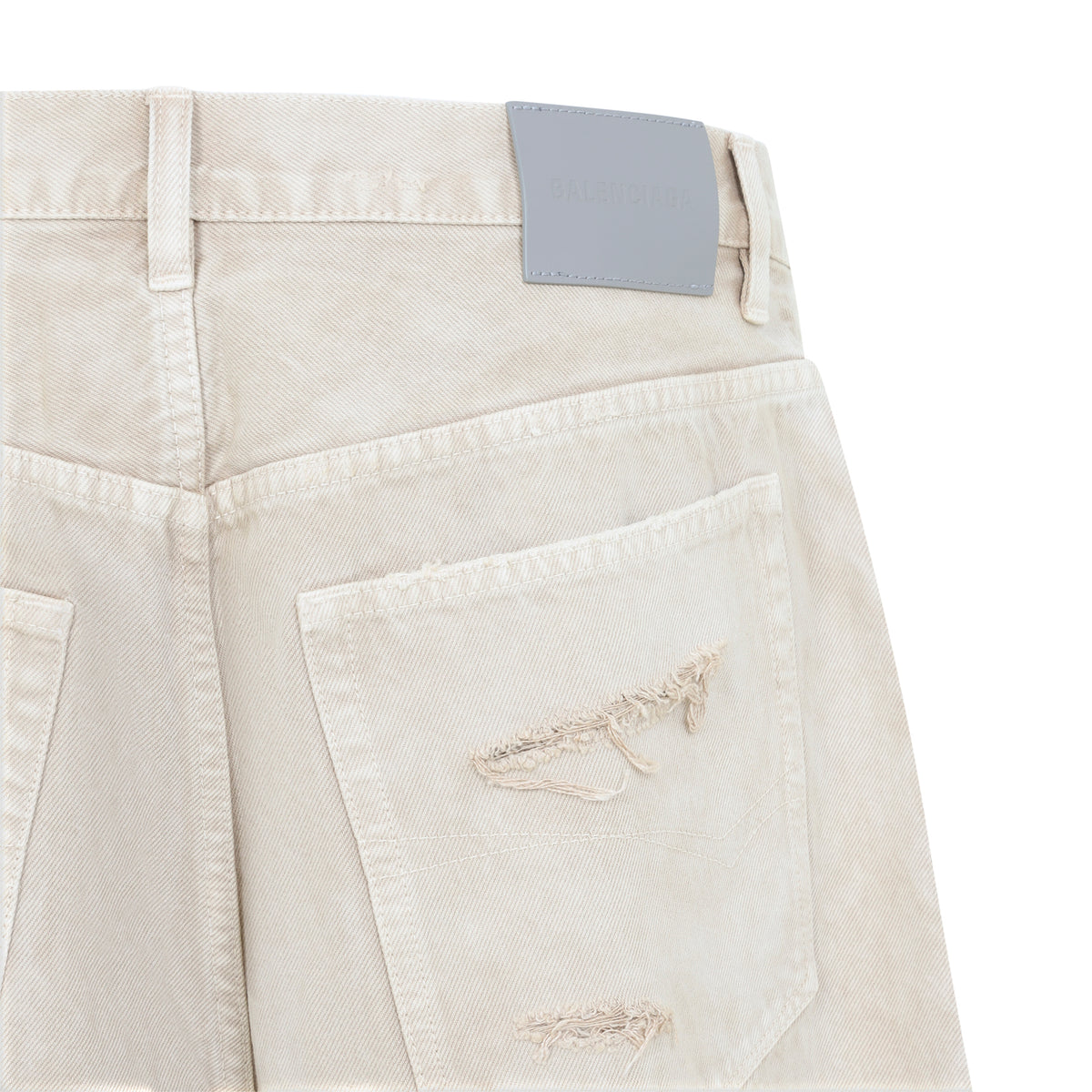 BALENCIAGA Balenciaga Relaxed Curved Jeans Men