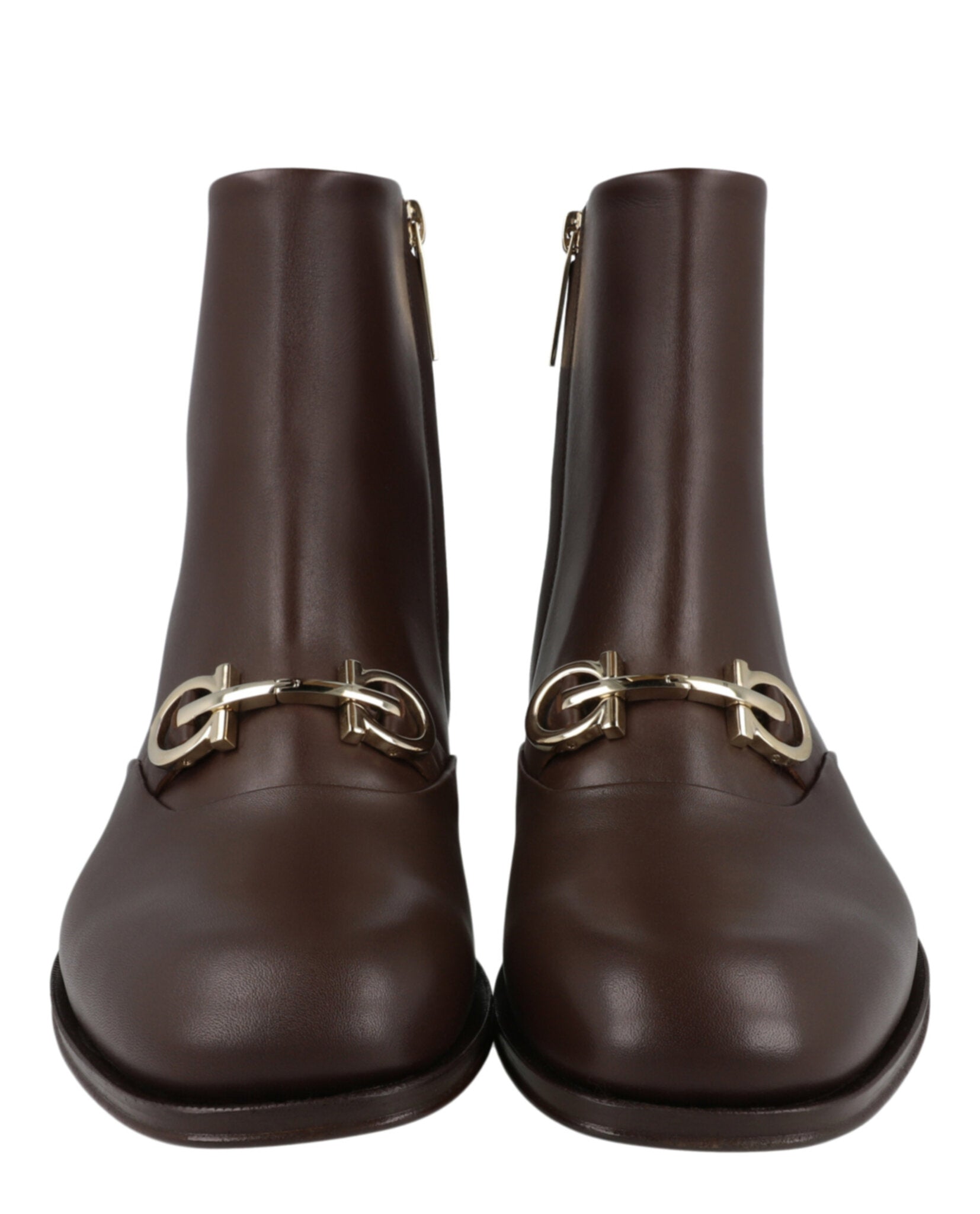 Ferragamo Mens Geremia Gancini Ankle Boots