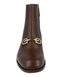 Ferragamo Mens Geremia Gancini Ankle Boots