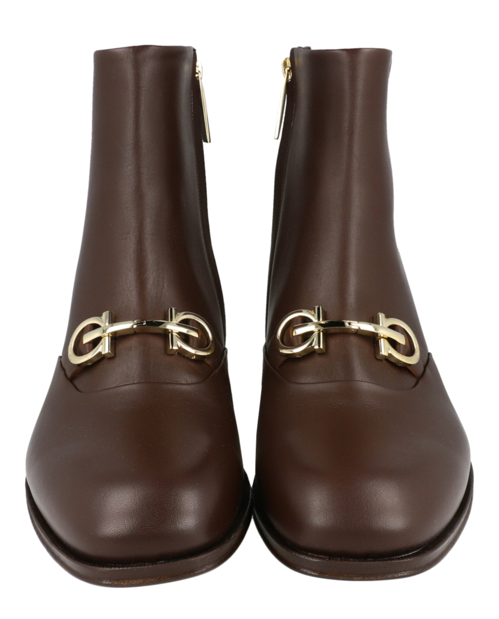 Ferragamo Mens Geremia Gancini Ankle Boots