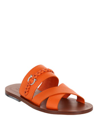 Ferragamo Mens Giotto Leather Slides