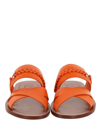 Ferragamo Mens Giotto Leather Slides