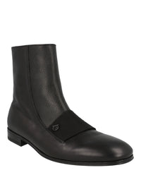 Ferragamo Mens Geminiano Gancini Ankle Boots