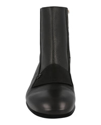Ferragamo Mens Geminiano Gancini Ankle Boots