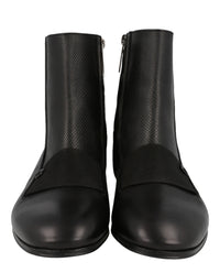 Ferragamo Mens Geminiano Gancini Ankle Boots