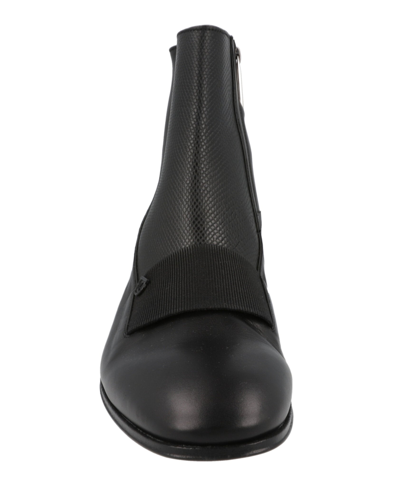 Ferragamo Mens Geminiano Gancini Boots - Wide Width