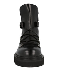 Ferragamo Mens Giulio Lace-Up Demi Boots