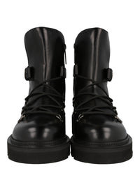 Ferragamo Mens Giulio Lace-Up Demi Boots
