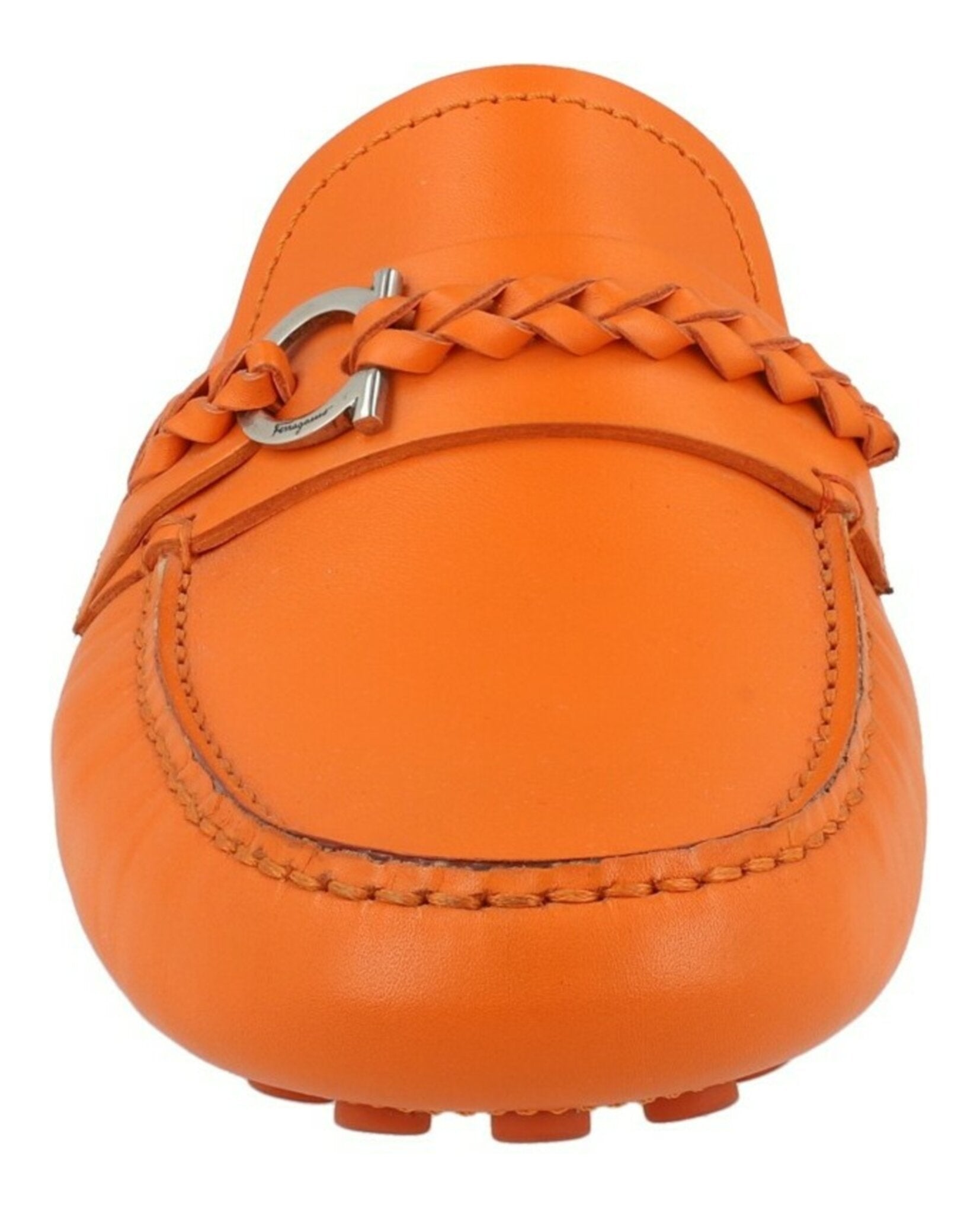 Ferragamo Mens Grand Leather Slides
