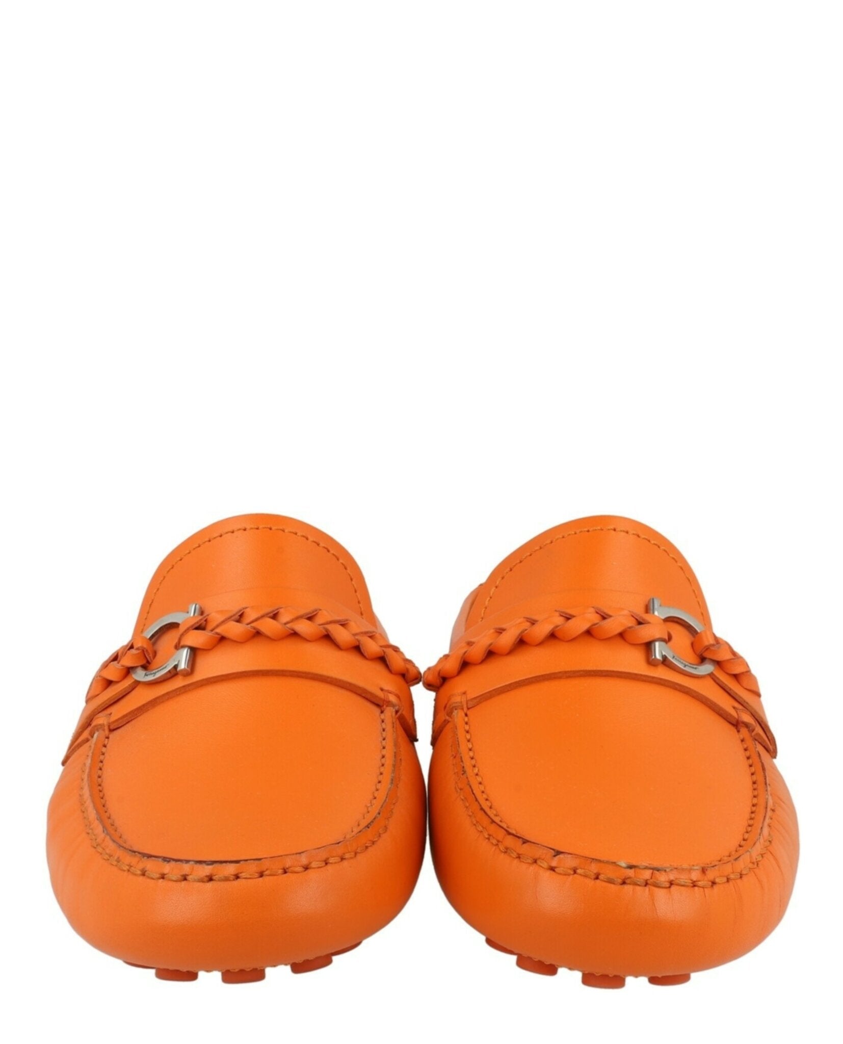 Ferragamo Mens Grand Leather Slides