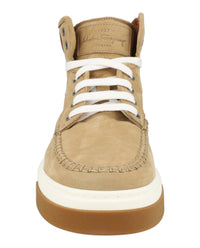 Ferragamo Mens Cassina Suede High-Top Sneakers