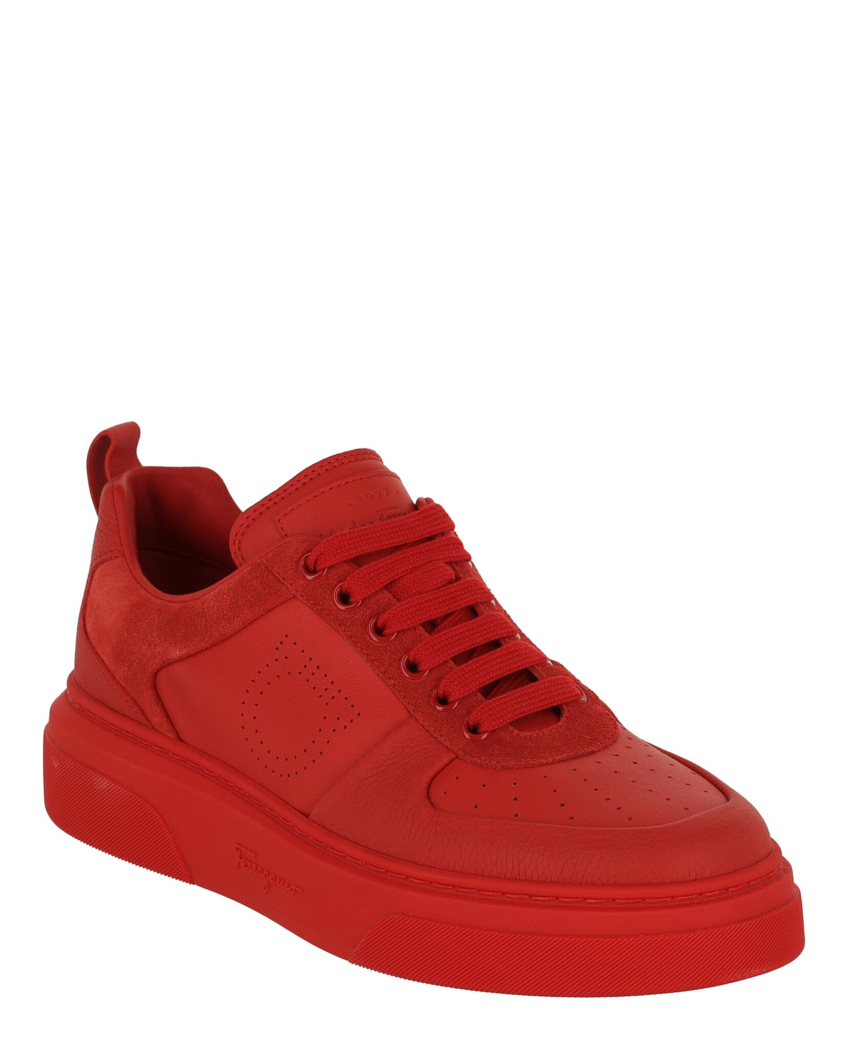 Ferragamo Mens Cassina Low-Top Sneakers