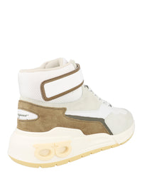 Ferragamo Mens Cosma High-Top Sneakers