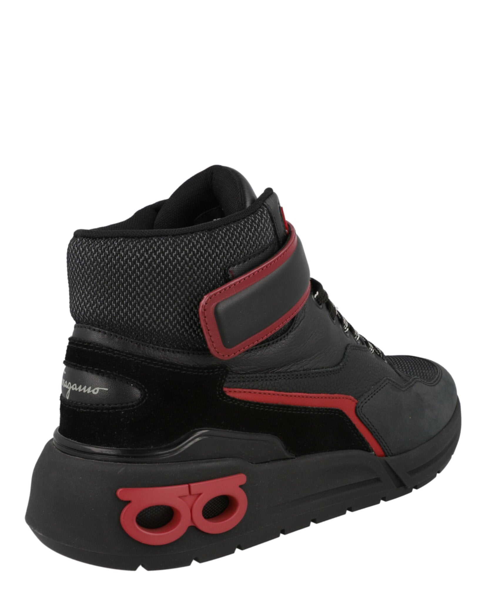 Ferragamo Mens Cosma High-Top Sneakers