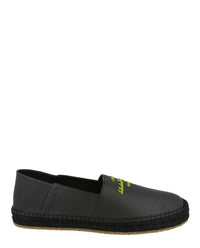 Ferragamo Mens Gus Leather Espadrilles