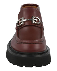 Ferragamo Mens Geffer 2 Gancini Ankle Boots