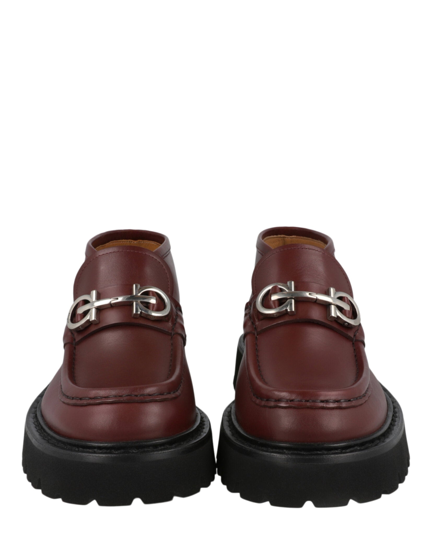 Ferragamo Mens Geffer 2 Gancini Ankle Boots