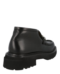 Ferragamo Mens Geffer 2 Gancini Ankle Boots
