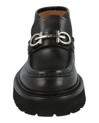 Ferragamo Mens Geffer 2 Gancini Ankle Boots