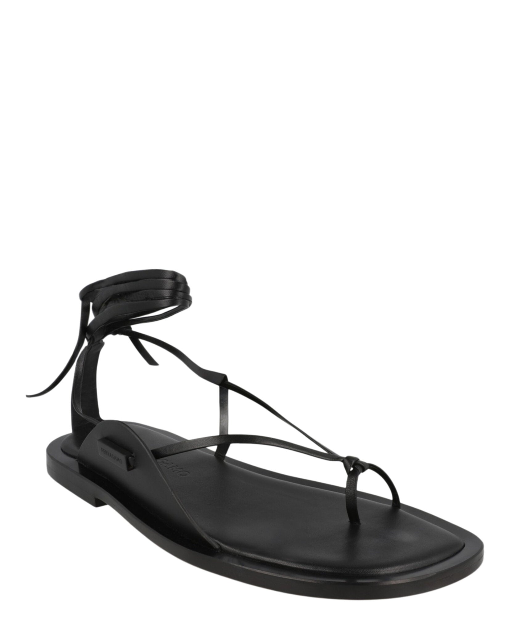 Ferragamo Ferragamo Mens Golia Leather Sandals