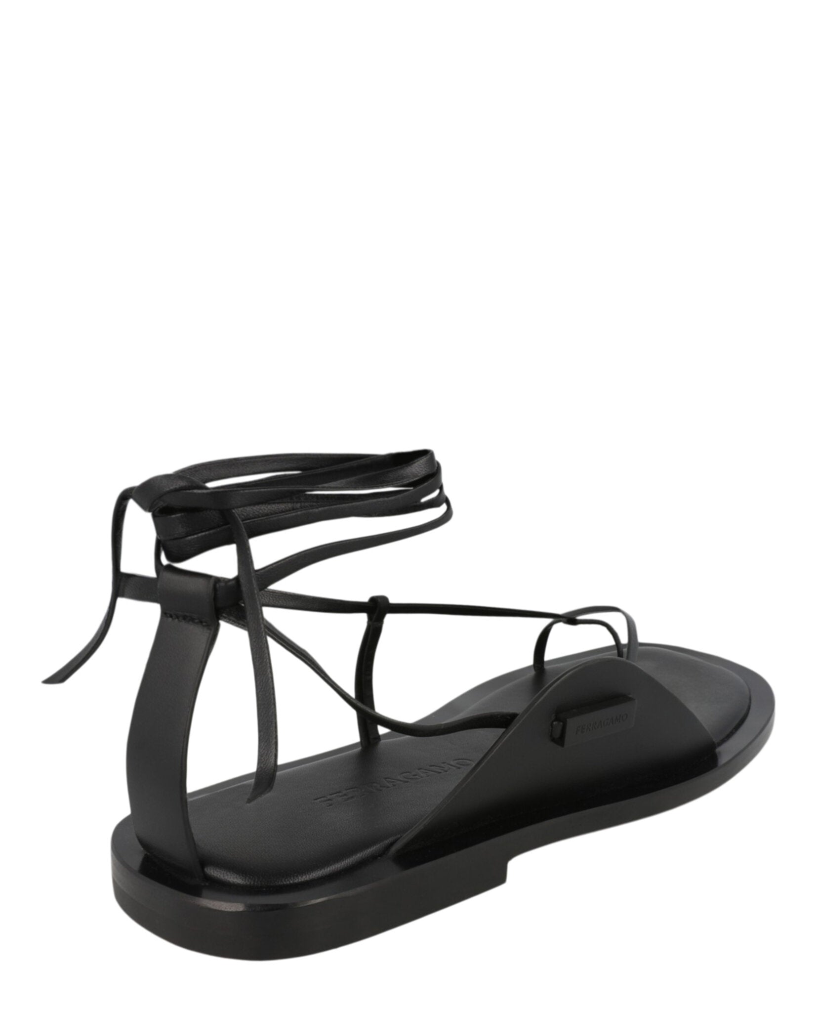 Ferragamo Ferragamo Mens Golia Leather Sandals
