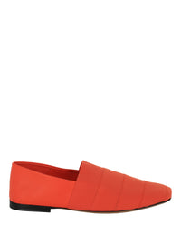 Ferragamo Mens Panelled Grosgrain Loafers
