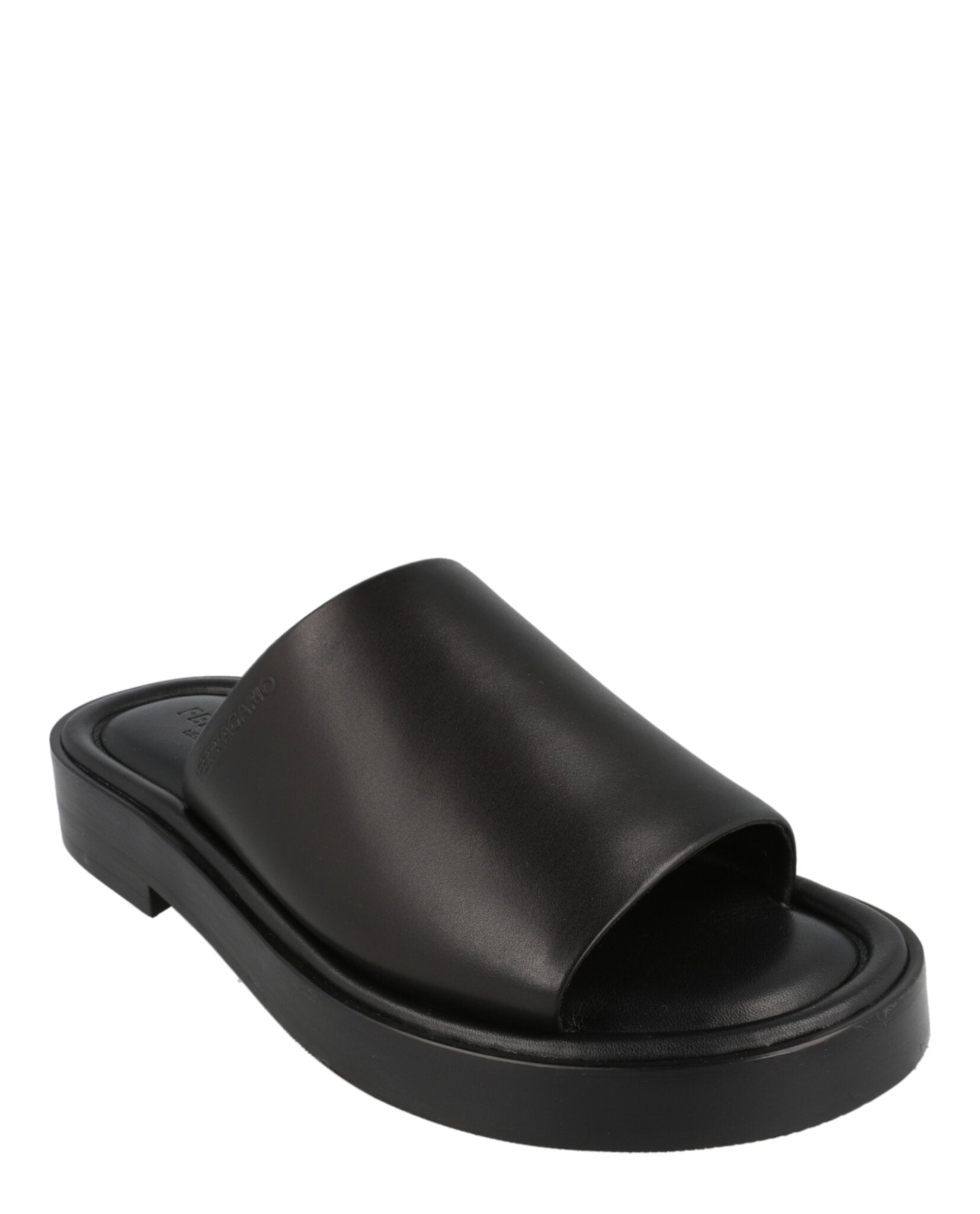 Ferragamo Mens Giuone Slide Sandals