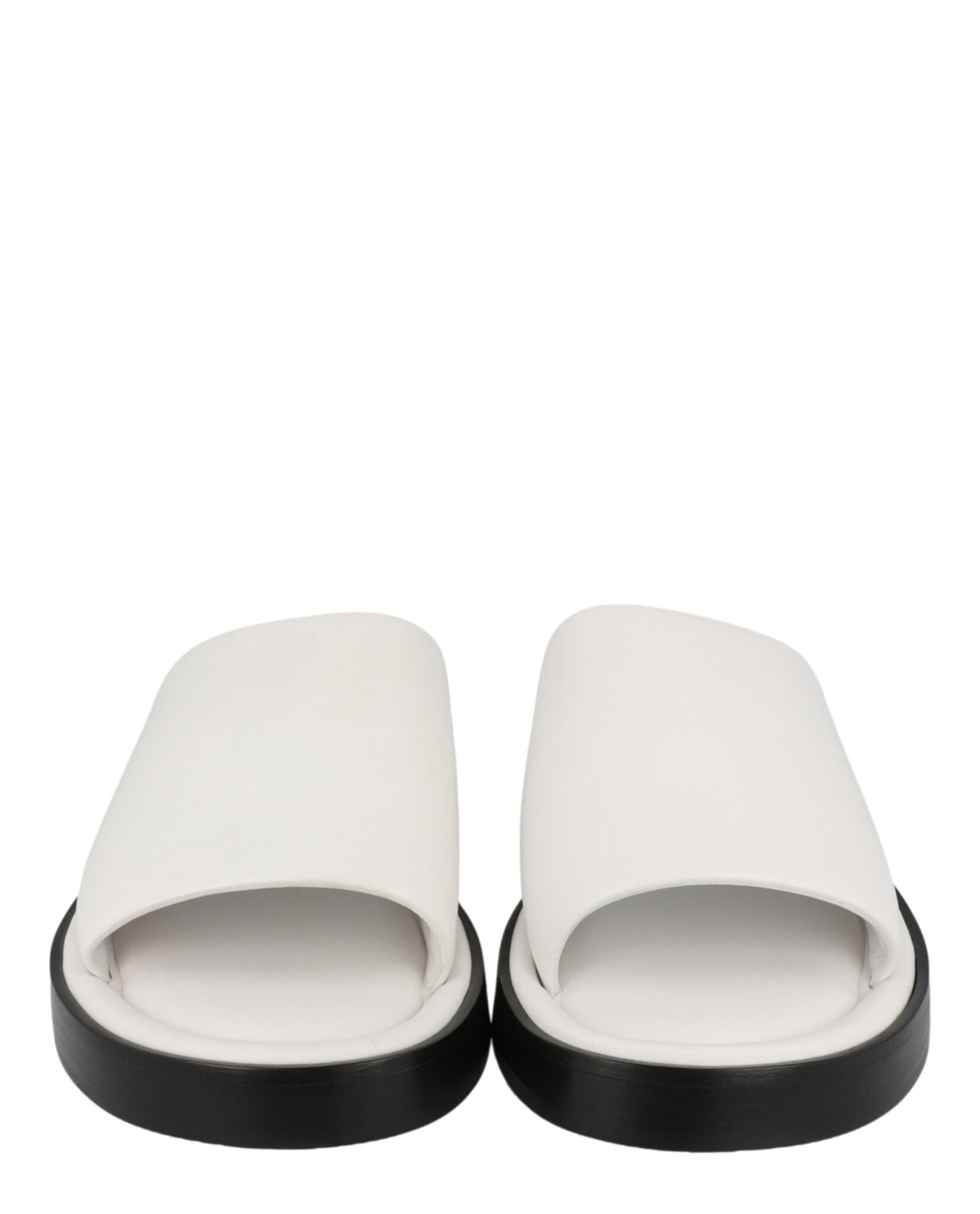 Ferragamo Mens Giunone Leather Slides