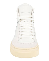 Ferragamo Mens Cassio Leather High-Top Sneakers