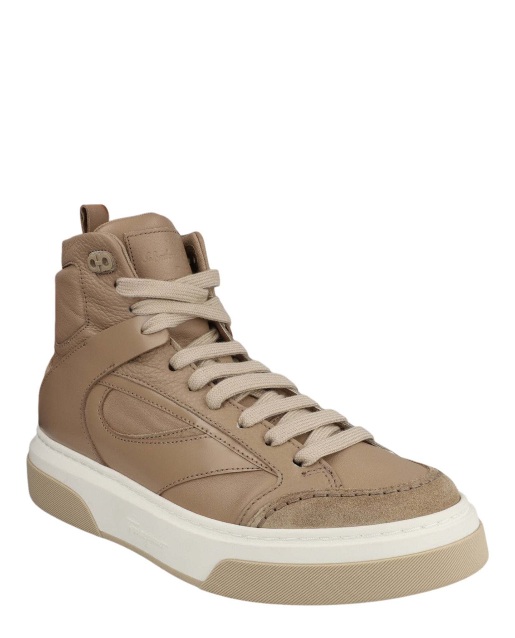 Ferragamo Mens Cassio High-Top Sneakers